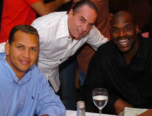 Tommy with Alex Rodriguez and Shaq