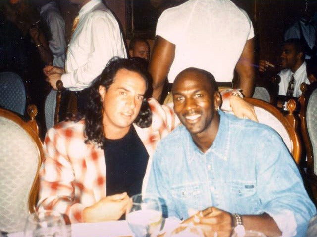 Tommy with Michael Jordan
