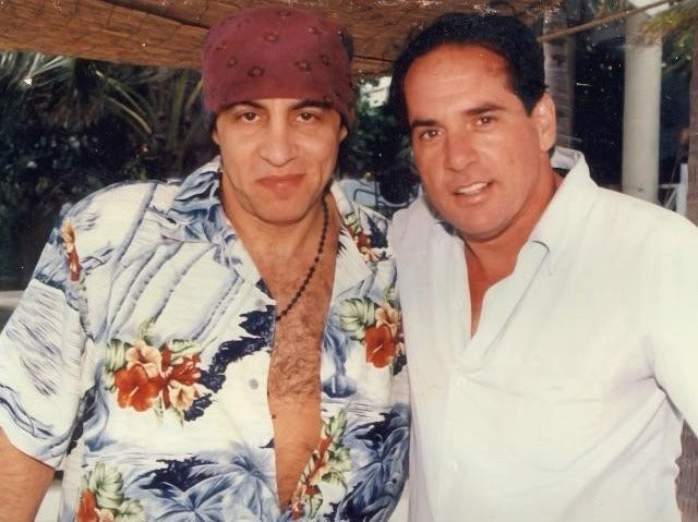 Tommy with Steven Van Zandt